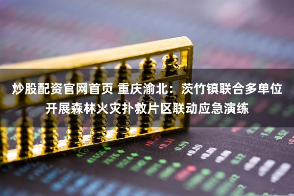 炒股配资官网首页 重庆渝北：茨竹镇联合多单位开展森林火灾扑救片区联动应急演练